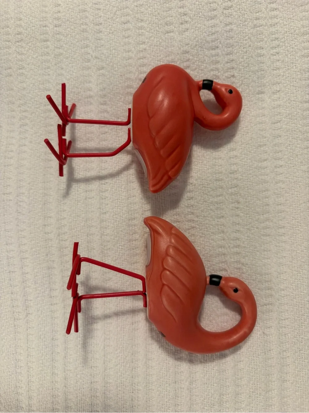 NWT West Elm Fancy Flamingo salt & pepper shakers